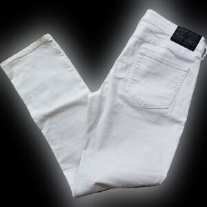 Seven Premium Stretch White Jean